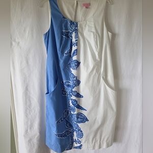 Lilly Pulitzer Shift "Falling In Love" Sz 8